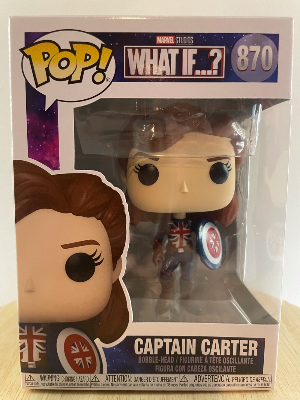 Funko Pop Marvel Captain Carter